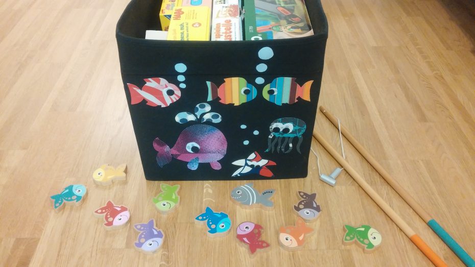 Larilen: Deko für die Aufbewahrungsbox im Kinderzimmer